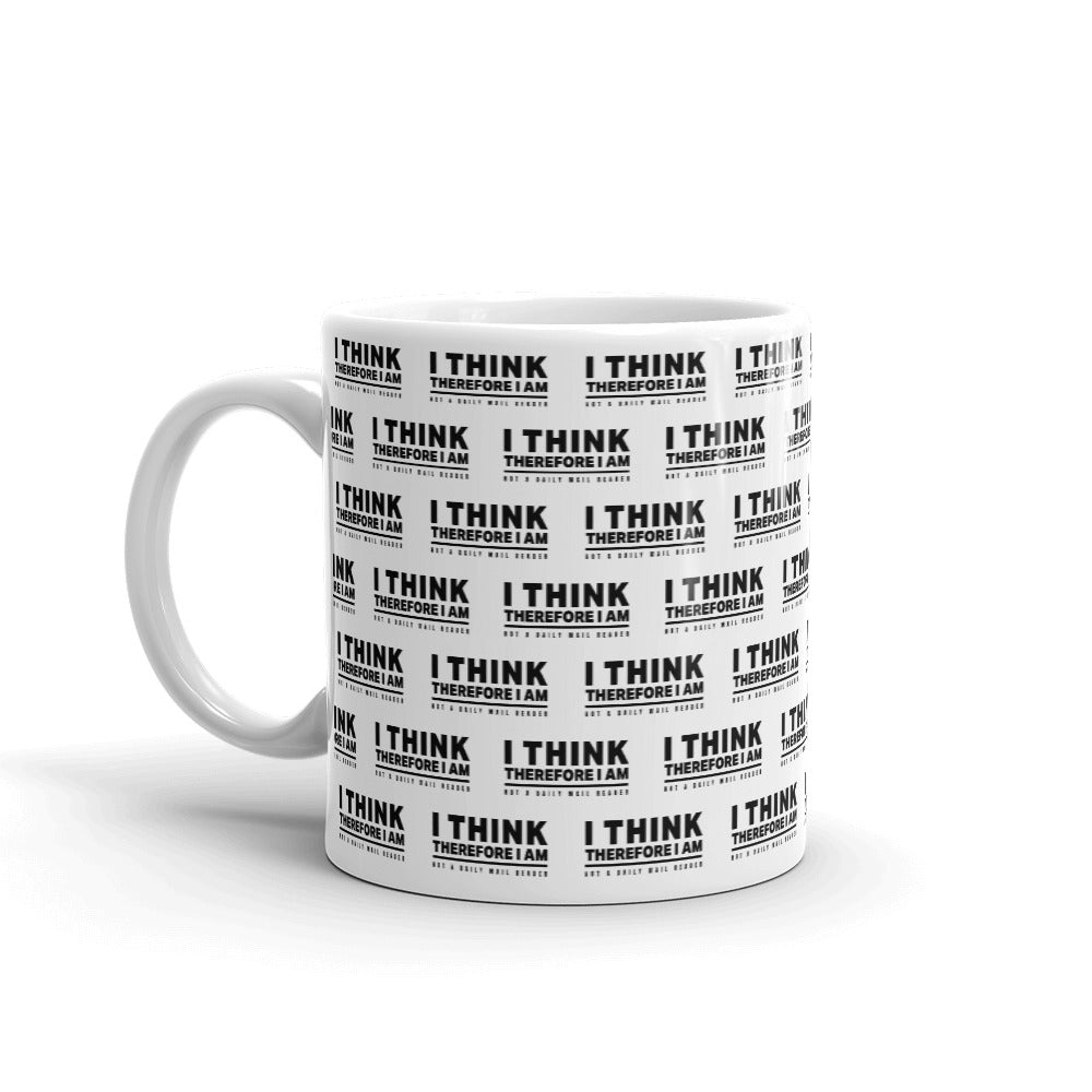 Not a Daily Mail Reader mug, showing the printed design