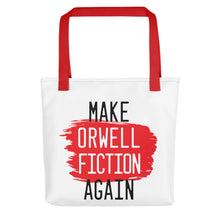 Load image into Gallery viewer, Make Orwell Fiction Tote bag
