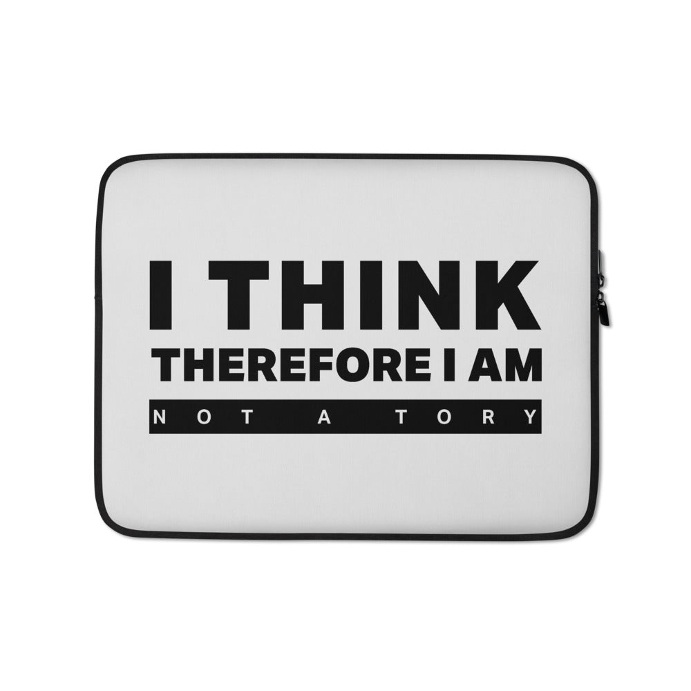 I Think Therefore I Am Laptop Sleeve