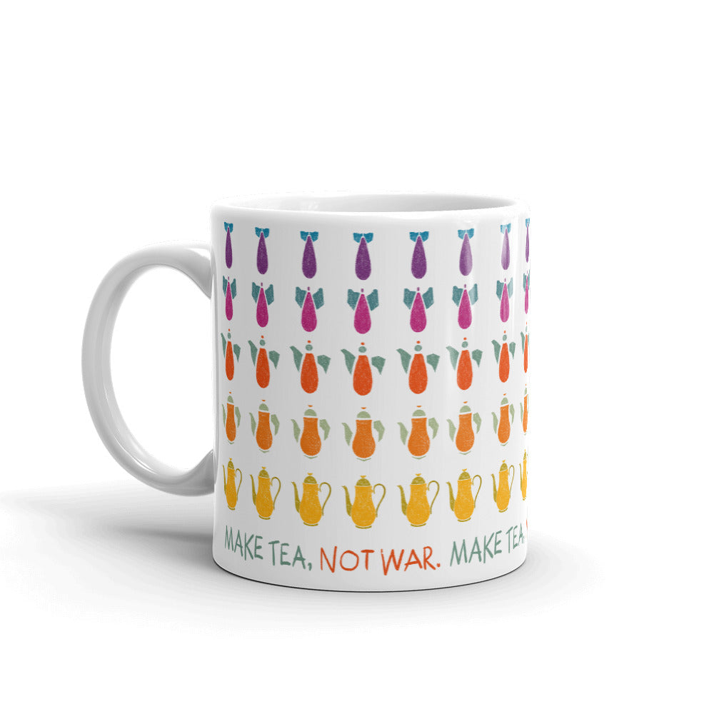 Make Tea, Not War Mug