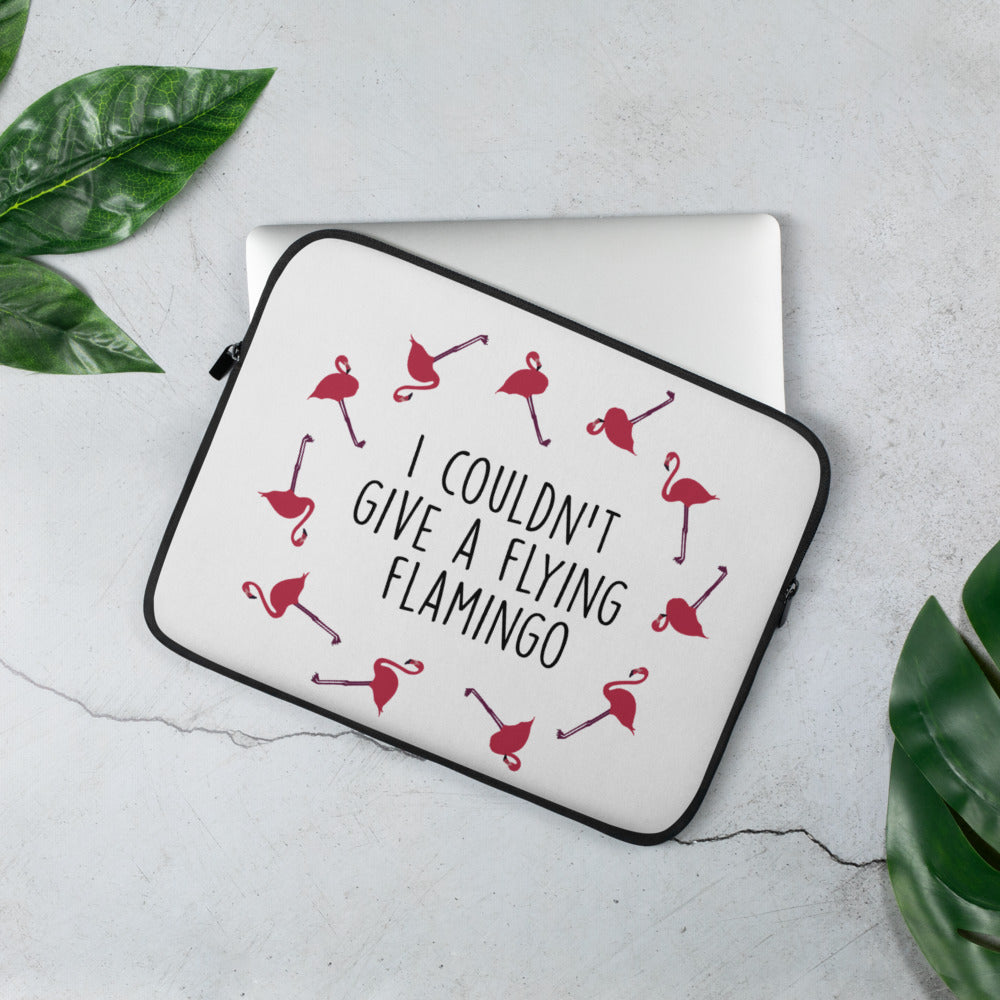 Flying Flamingo Laptop Sleeve