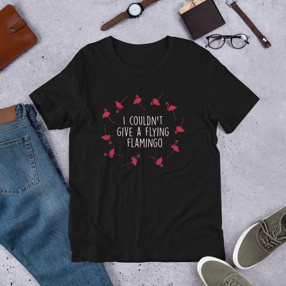 Flying Flamingo Unisex T-Shirt