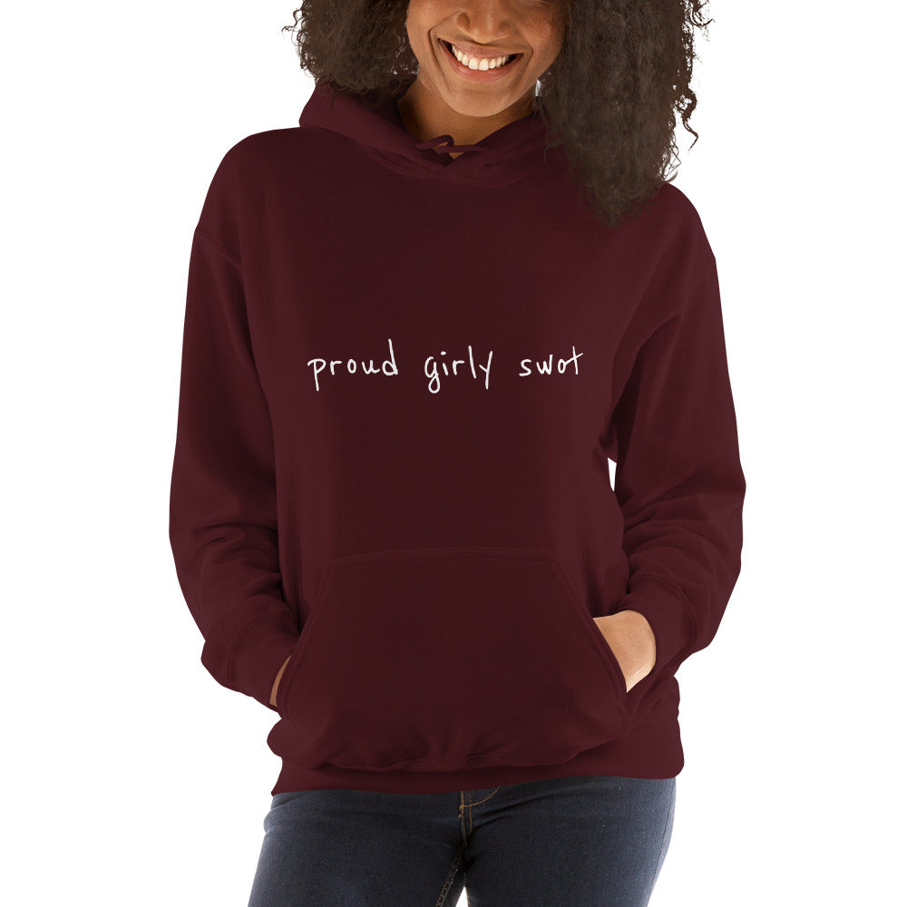 Proud girly swot Hoodie