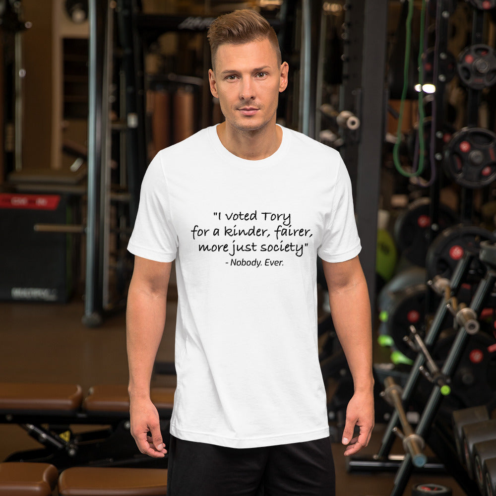 I Voted Tory Unisex T-Shirt