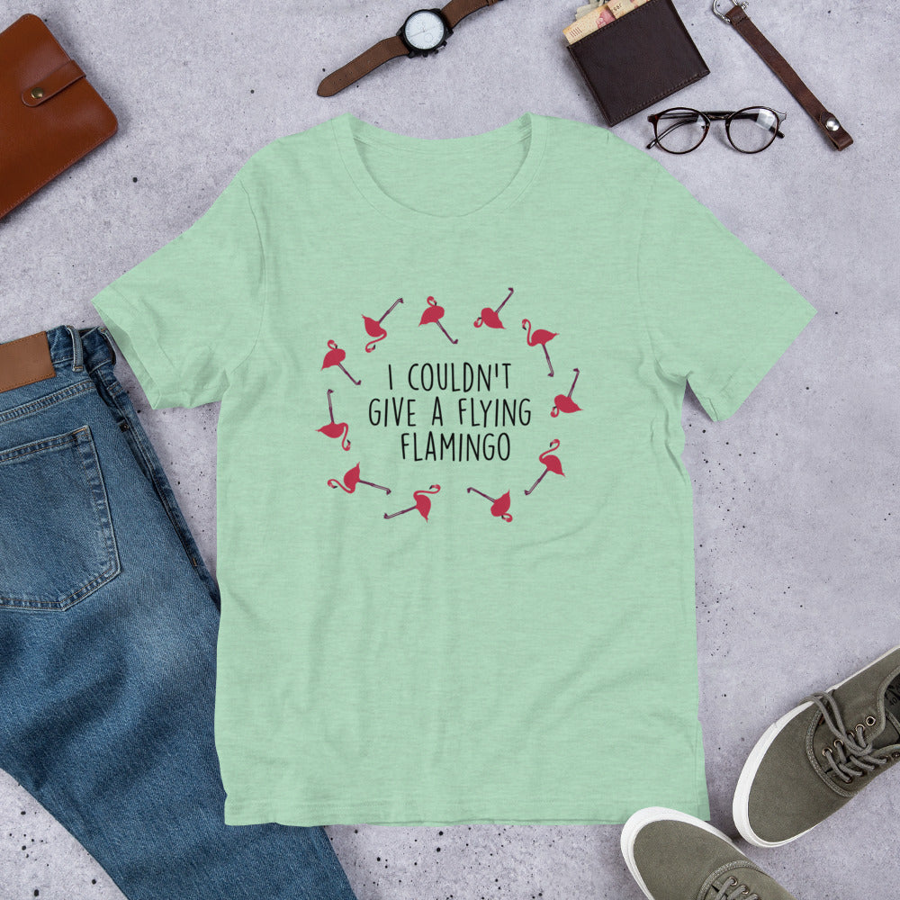 Flying Flamingo Unisex T-Shirt