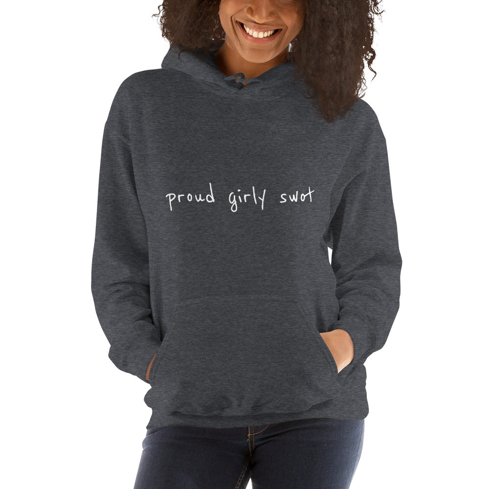 Proud girly swot Hoodie
