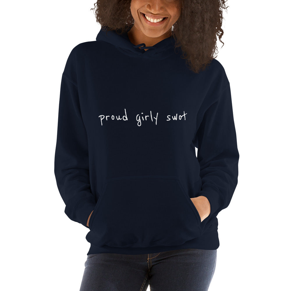 Proud girly swot Hoodie