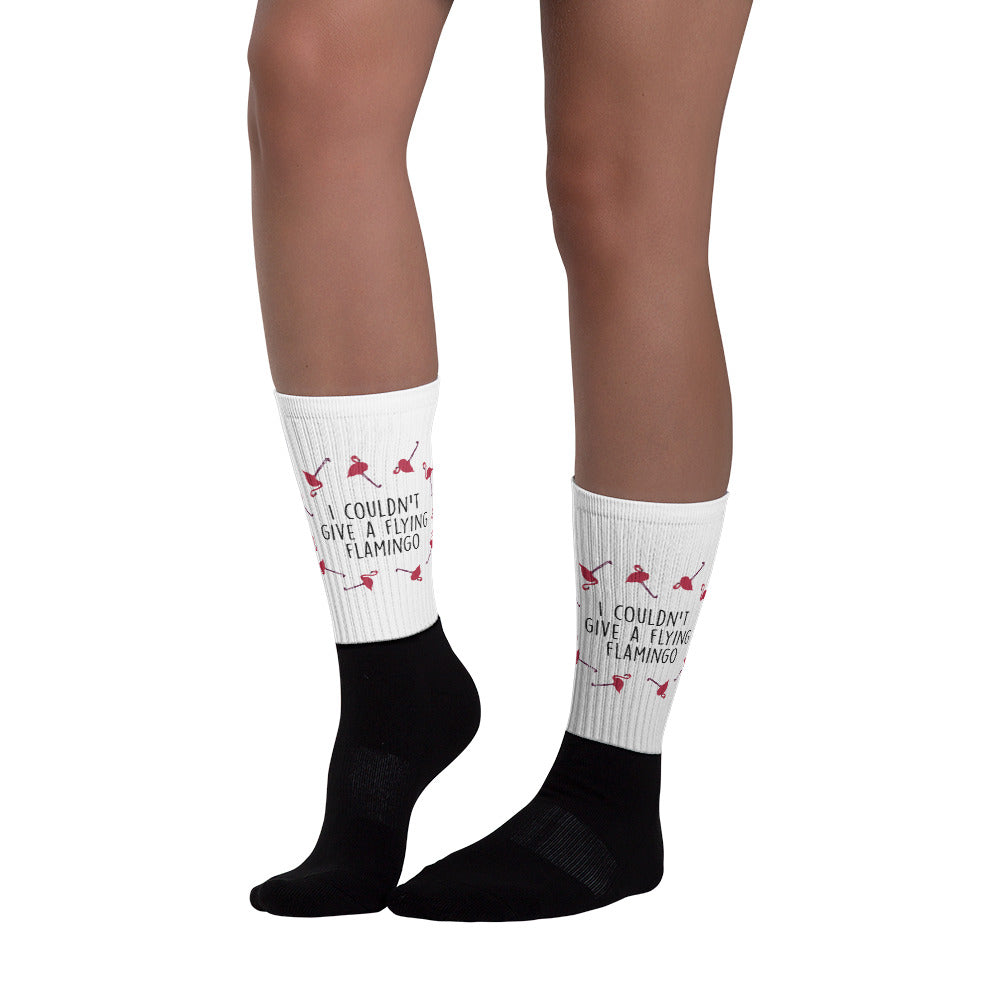 Flying Flamingo Socks