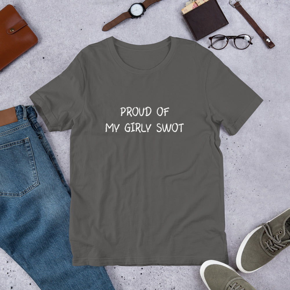 Proud of My Girly Swot Unisex T-Shirt