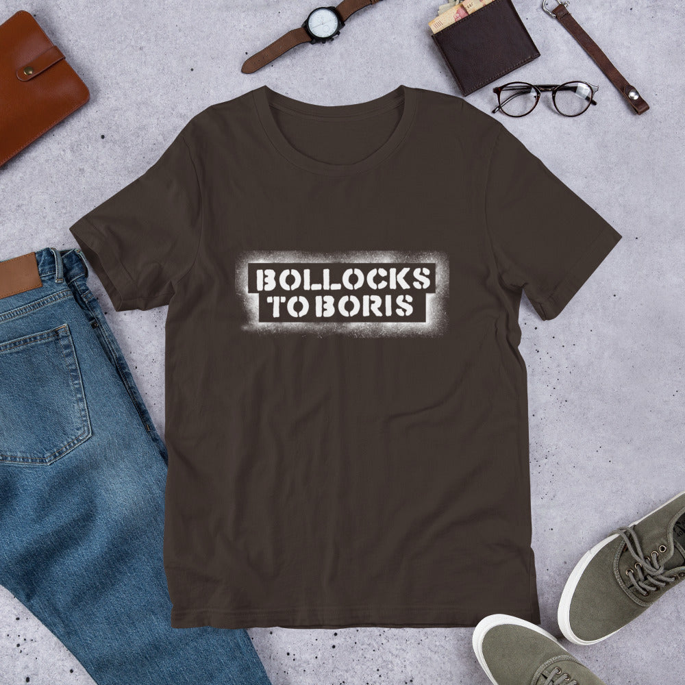 Bollocks to Boris Unisex T-Shirt