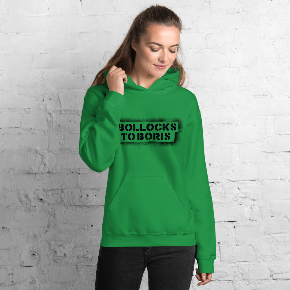 Bollock to Boris Unisex Hoodie