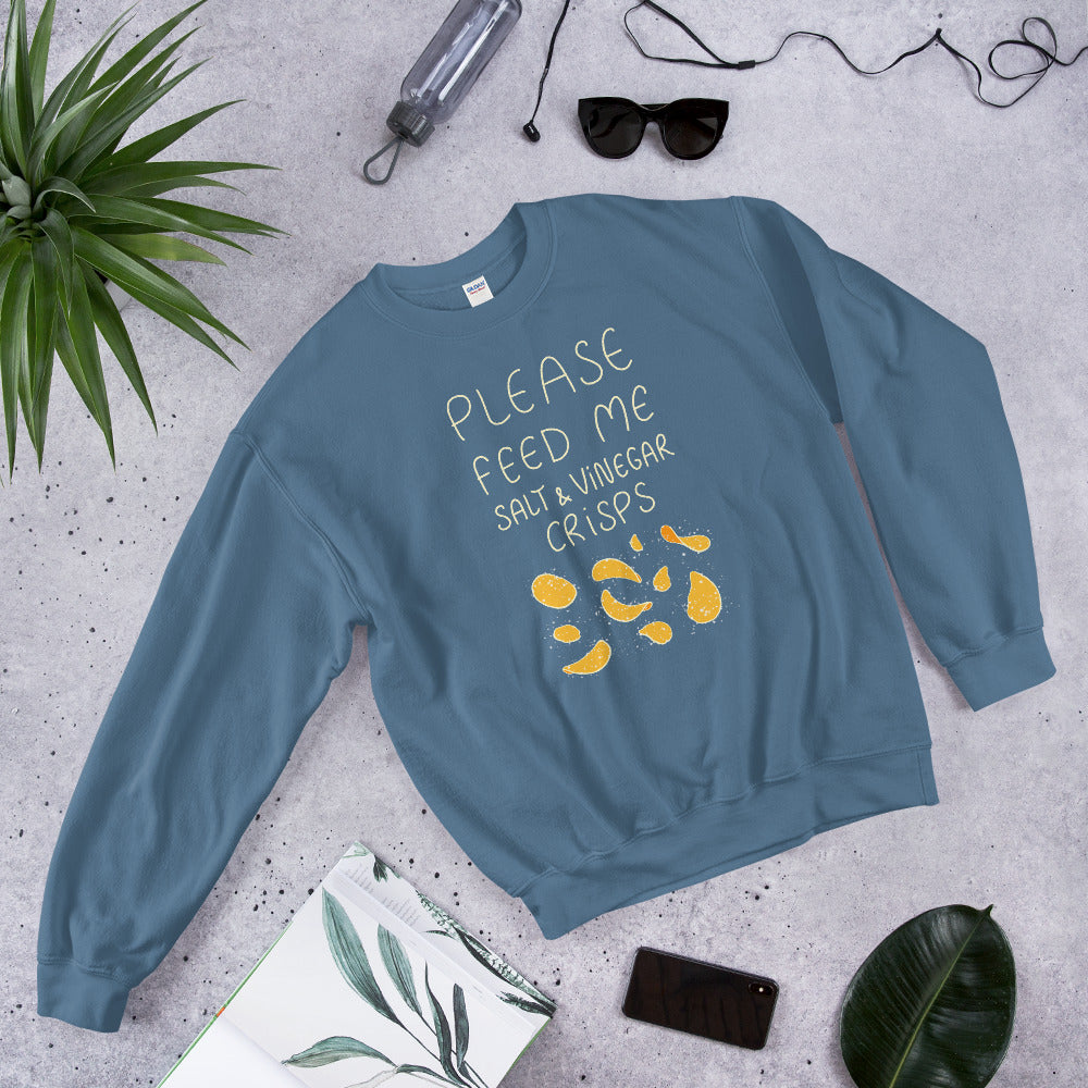 Feed me Crisps Unisex Sweatshirt