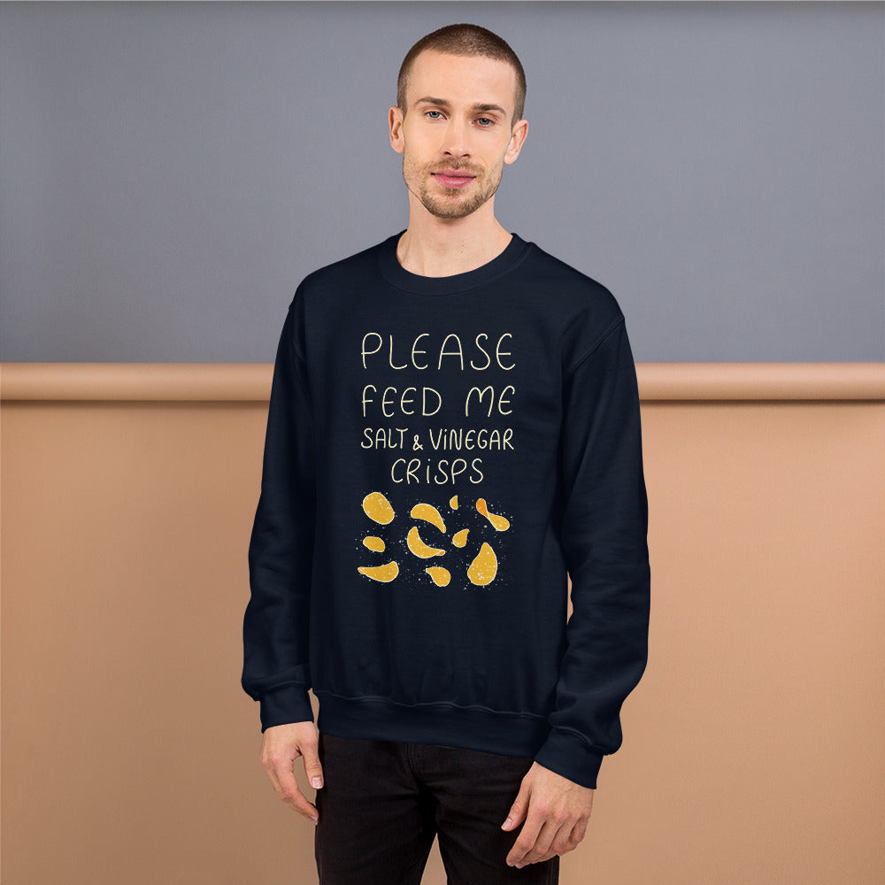 Feed me Crisps Unisex Sweatshirt