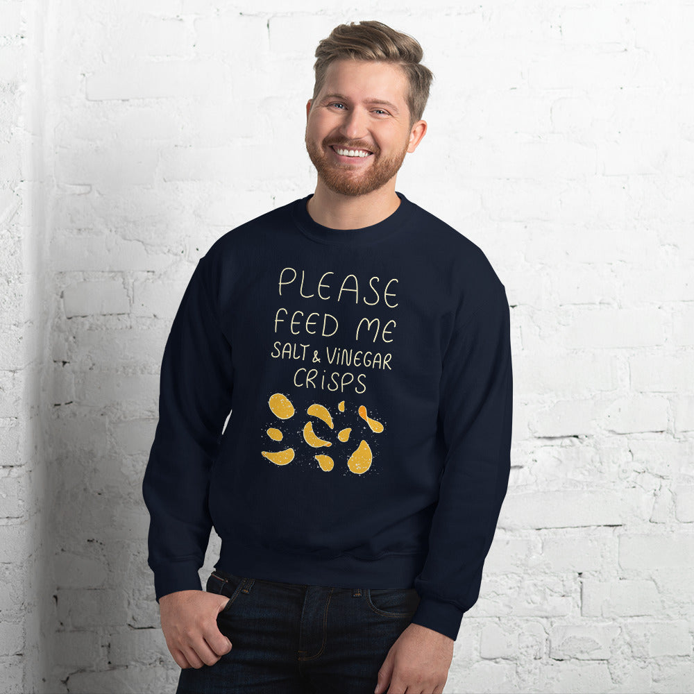 Feed me Crisps Unisex Sweatshirt