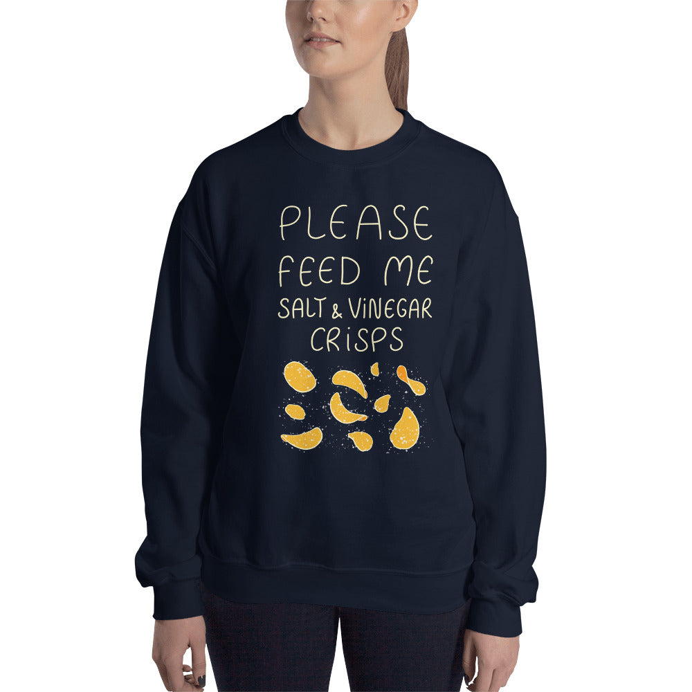 Feed me Crisps Unisex Sweatshirt