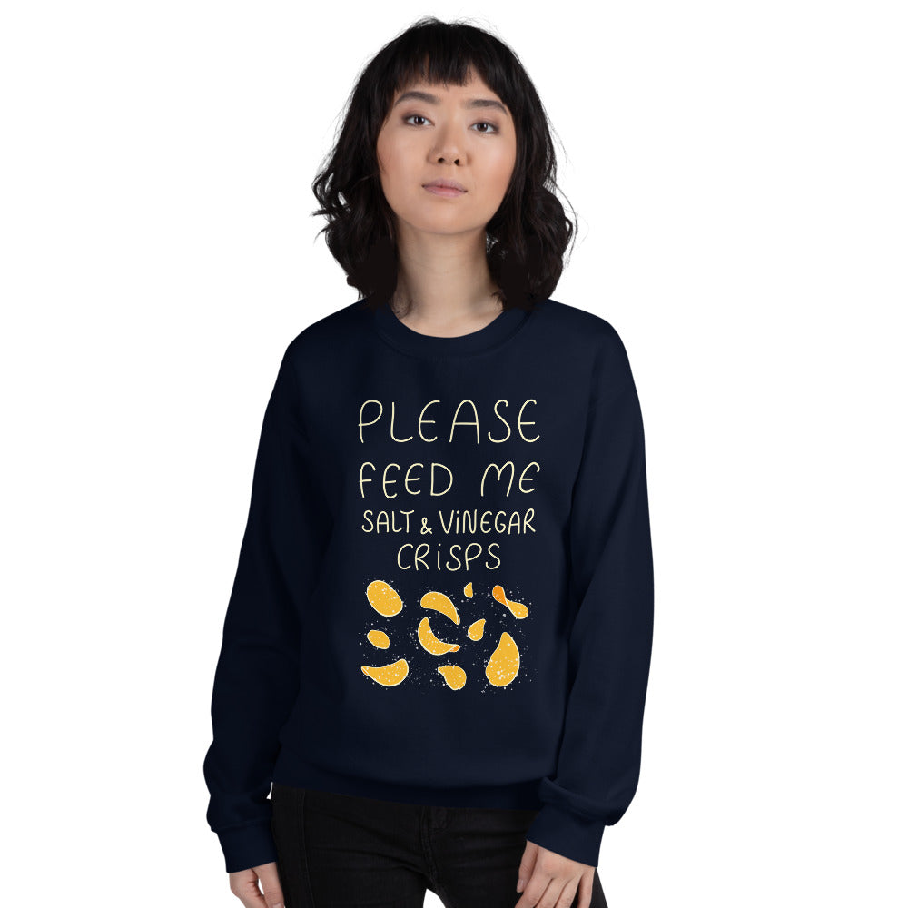 Feed me Crisps Unisex Sweatshirt