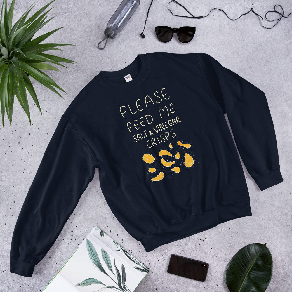 Feed me Crisps Unisex Sweatshirt