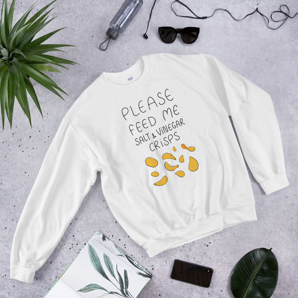 Feed me Crisps Unisex Sweatshirt