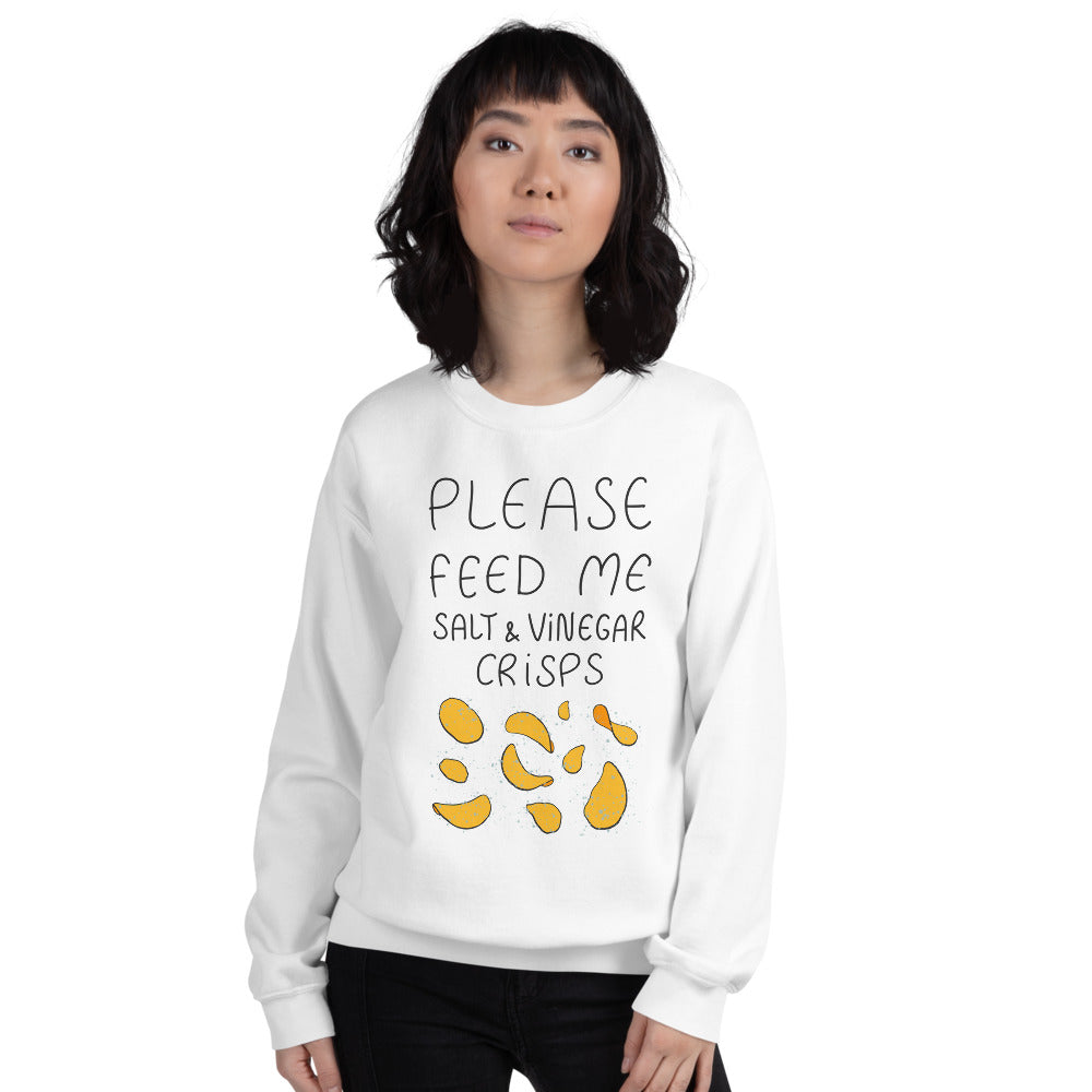 Feed me Crisps Unisex Sweatshirt