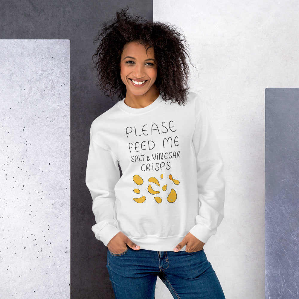 Feed me Crisps Unisex Sweatshirt