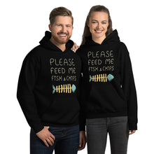 Load image into Gallery viewer, Feed me Fish &amp; Chips Unisex Hoodie
