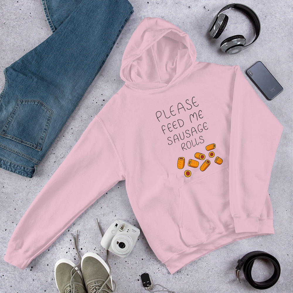 Feed me Sausage Rolls Unisex Hoodie