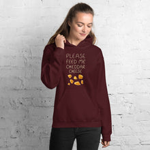 Load image into Gallery viewer, Feed me Cheddar Unisex Hoodie
