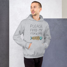 Load image into Gallery viewer, Feed me Fish &amp; Chips Unisex Hoodie
