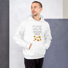 Load image into Gallery viewer, Feed me Cheddar Unisex Hoodie
