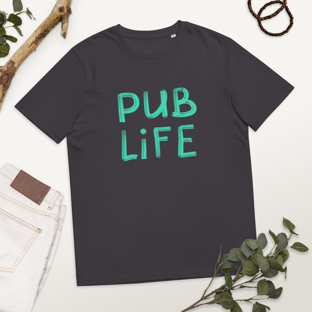 Pub Life Unisex organic cotton t-shirt