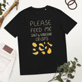 Feed me Crisps organic cotton t-shirt