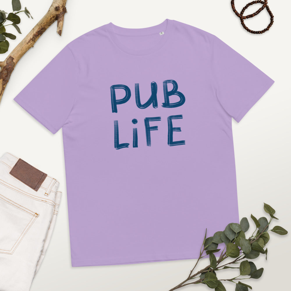 Pub Life Unisex organic cotton t-shirt