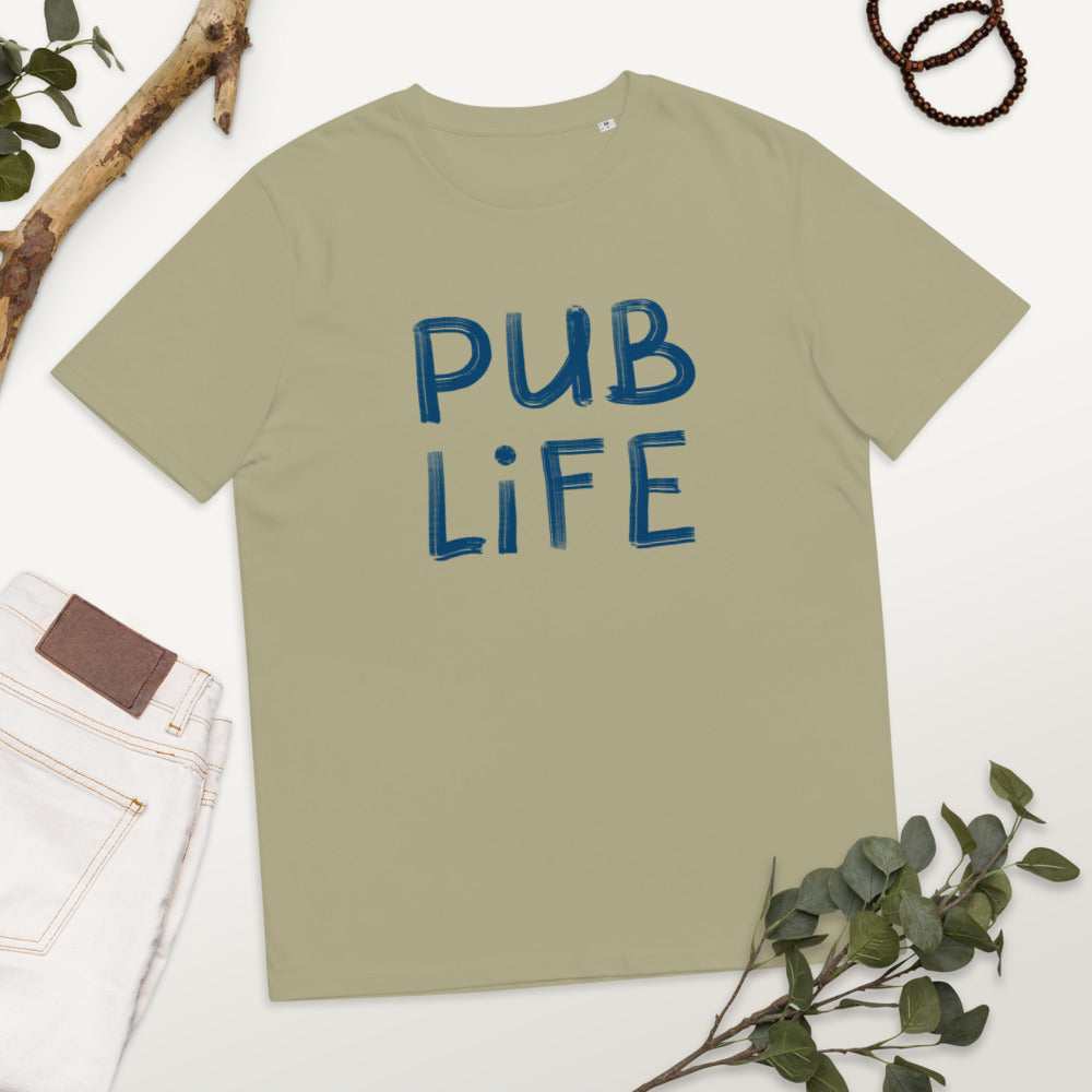 Pub Life Unisex organic cotton t-shirt