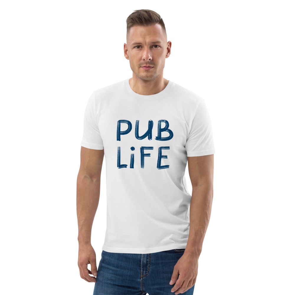 Pub Life Unisex organic cotton t-shirt