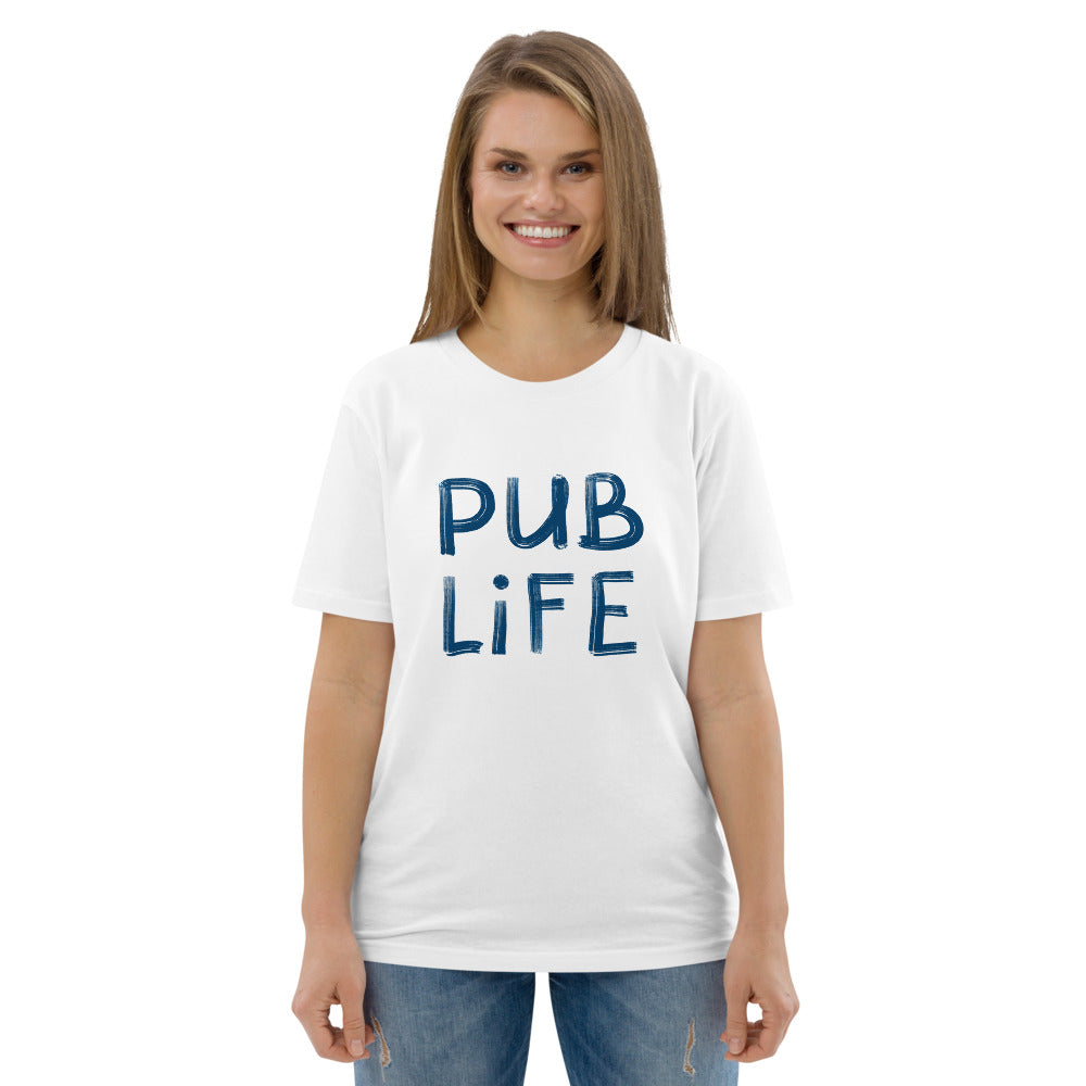 Pub Life Unisex organic cotton t-shirt