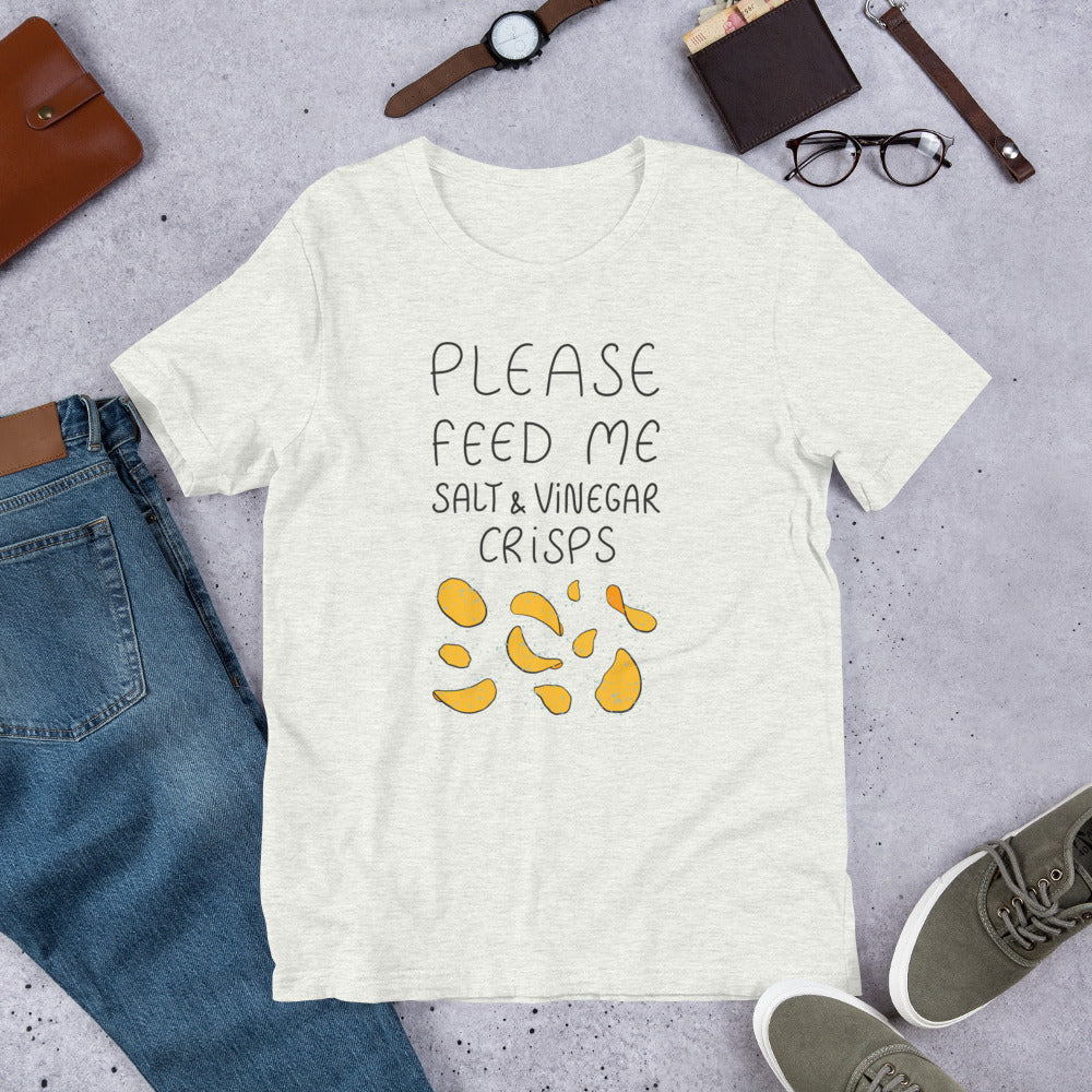 Feed me Crisps Unisex T-Shirt