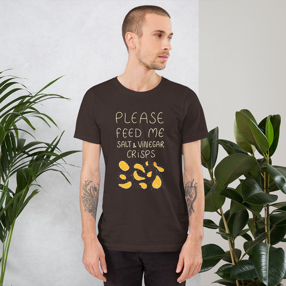 Feed me Crisps Unisex T-Shirt