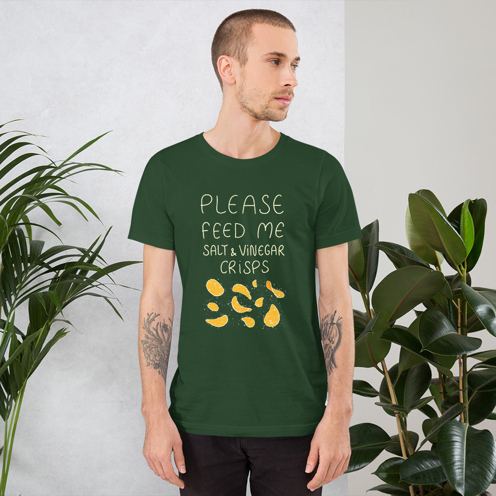 Feed me Crisps Unisex T-Shirt