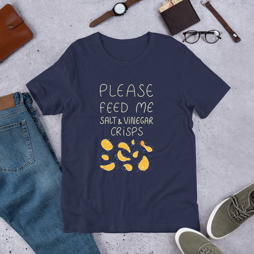 Feed me Crisps Unisex T-Shirt