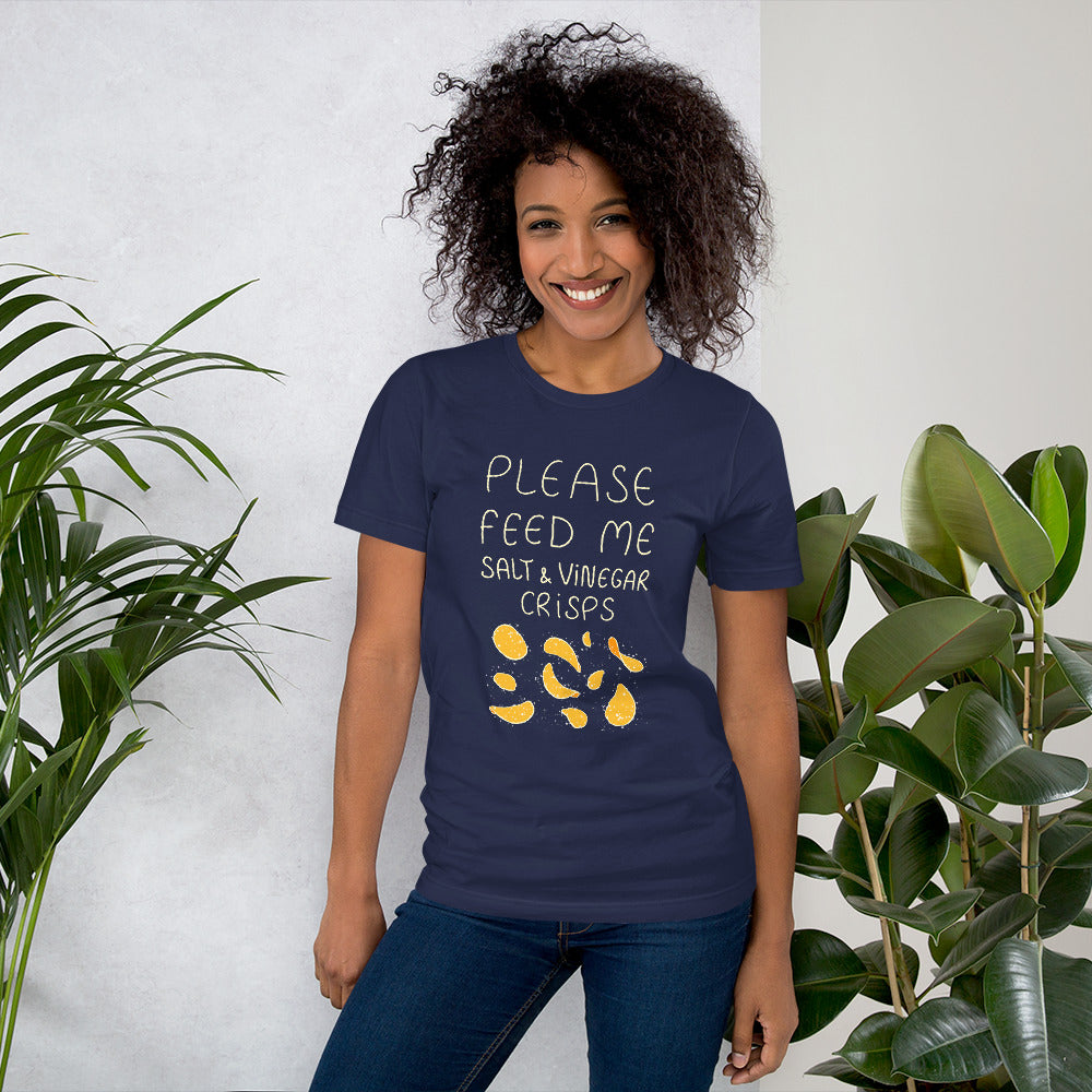 Feed me Crisps Unisex T-Shirt