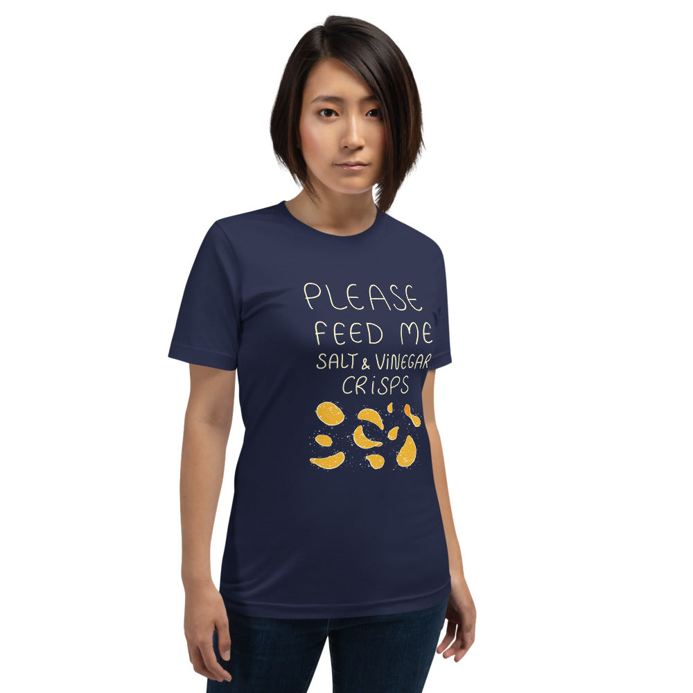 Feed me Crisps Unisex T-Shirt