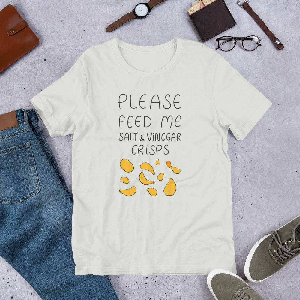 Feed me Crisps Unisex T-Shirt