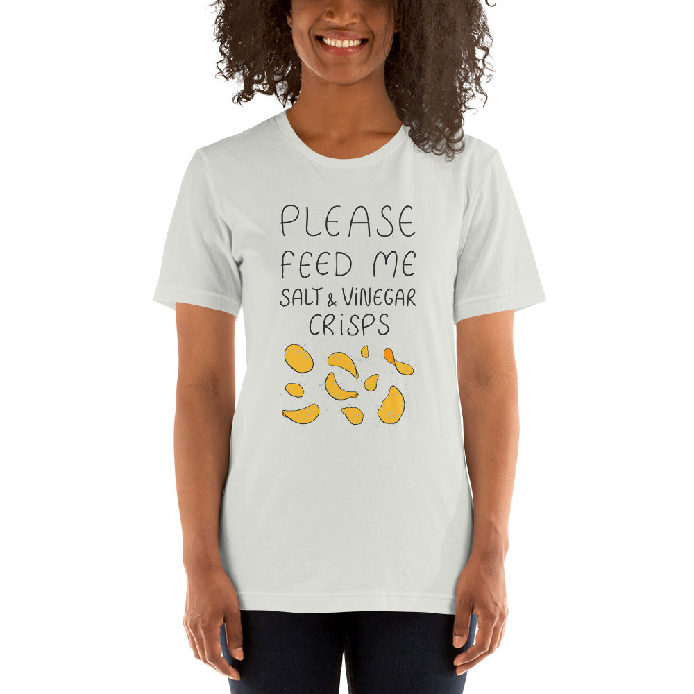Feed me Crisps Unisex T-Shirt