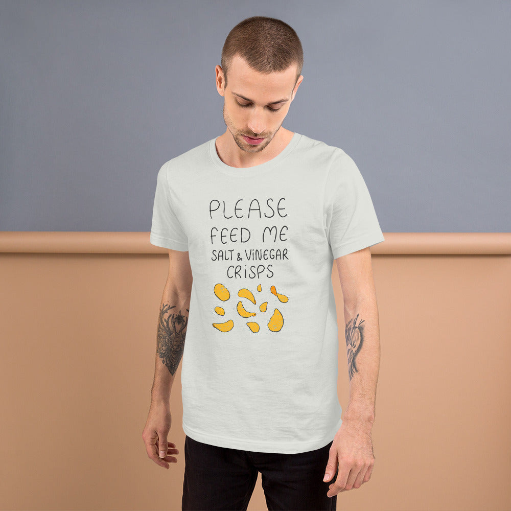 Feed me Crisps Unisex T-Shirt
